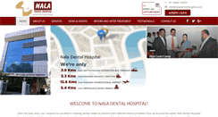 Desktop Screenshot of naladentalhospital.com